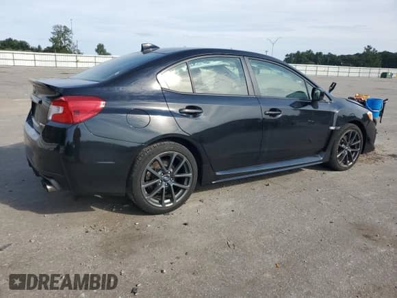 2019 Subaru WRX Premium with VIN JF1VA1C65K9807384, listed as a Copart auction lot 70704595 with 91,698 mi miles and Salvage title. Bid and sale history available at DreamBid. Image 3.