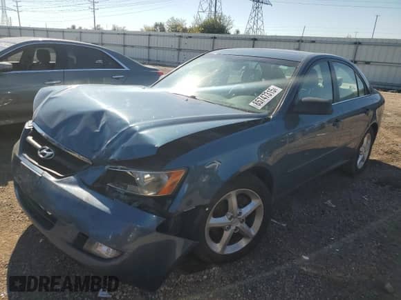 2006 Hyundai Sonata GLS z VIN 5NPEU46F16H110189, wystawiony jako Copart lot #85747315 z przebiegiem 194 137 mil mil oraz Szkoda całkowita • Salvage title. Historia ofert i sprzedaży dostępna na DreamBid. Obrazek 1.