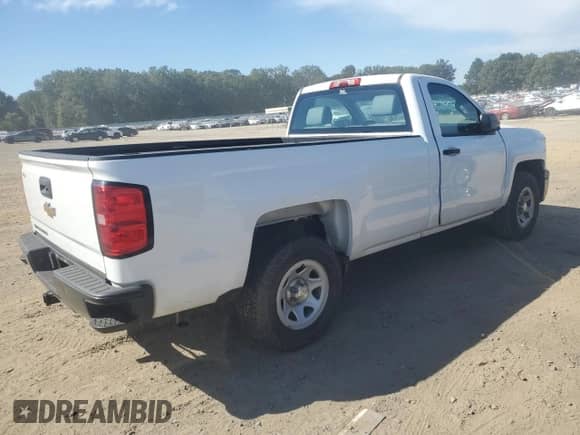 2015 Chevrolet Silverado 1500 Work Truck z VIN 1GCNCPEC5FZ185529, wystawiony jako Copart lot #82350375 z przebiegiem 131 790 mil mil oraz Czysty tytuł • Clean title. Historia ofert i sprzedaży dostępna na DreamBid. Obrazek 3.
