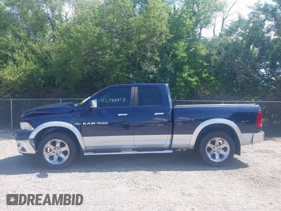 2012 Ram 1500 Laramie with VIN 1C6RD7JT5CS186793, listed as a IAAI auction lot 42983853 with 185,806 mi miles and . Bid and sale history available at DreamBid. Image 14.