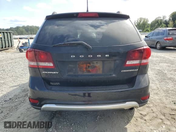 2017 Dodge Journey Crossroad Plus with VIN 3C4PDCGB4HT607898, listed as a Copart auction lot 69689245 with 135,199 mi miles and Salvage title. Bid and sale history available at DreamBid. Image 6.