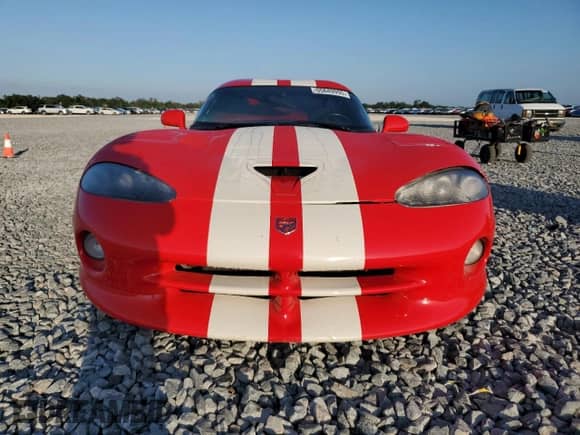 2002 Dodge Viper GTS with VIN 1B3ER69E12V102718, listed as a Copart auction lot 55849995 with 19,205 mi miles and Salvage title. Bid and sale history available at DreamBid. Image 5.