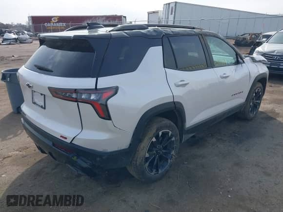 2025 Chevrolet Equinox AWD RS с VIN 3GNAXTEG9SL175108, выставлен на аукционе IAAI как лот 41839487 с пробегом 2 780 миль миль и . История ставок и продаж доступна на DreamBid. Изображение 4.