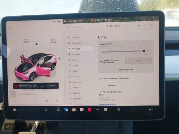 2023 Tesla Model Y Long Range z VIN 7SAYGAEE7PF767951, wystawiony jako IAAI lot #43128878 z przebiegiem 36 431 mil mil oraz . Historia ofert i sprzedaży dostępna na DreamBid. Obrazek 17.
