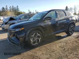 2023 Hyundai Tucson with VIN KM8JDDA21PU112644, listed as a Copart auction lot 82129115 with 24,228 mi miles and Salvage title. Bid and sale history available at DreamBid. Image 1.
