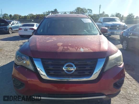 2017 Nissan Pathfinder S with VIN 5N1DR2MN7HC694376, listed as a IAAI auction lot 43472370 with 189,135 mi miles and . Bid and sale history available at DreamBid. Image 12.