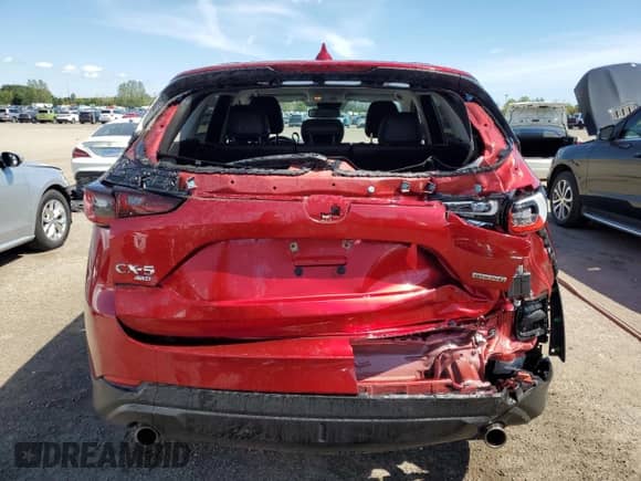 2022 Mazda CX-5 S Preferred z VIN JM3KFBCM0N0626714, wystawiony jako Copart lot #71184735 z przebiegiem 22 941 mil mil oraz Szkoda całkowita • Salvage title. Historia ofert i sprzedaży dostępna na DreamBid. Obrazek 6.