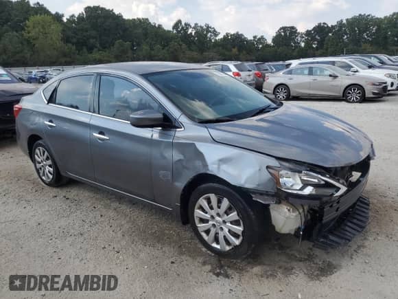 2017 Nissan Sentra S with VIN 3N1AB7AP5HY379634, listed as a Copart auction lot 80100695 with 156,272 mi miles and Clean title. Bid and sale history available at DreamBid. Image 4.