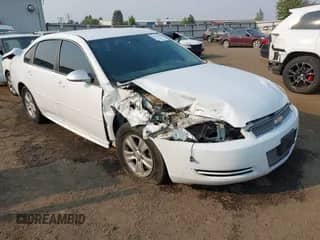 2013 Chevrolet Impala LS with VIN 2G1WF5E35D1240348, listed as a IAAI auction lot 43131336 with 137,558 mi miles and . Bid and sale history available at DreamBid. Image 1.