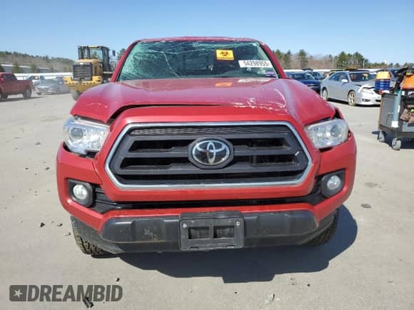2020 Toyota Tacoma SR с VIN 3TYSX5EN0LT003072, выставлен на аукционе Copart как лот 54298955 с пробегом Не указан миль и Списание • Salvage title. История ставок и продаж доступна на DreamBid. Изображение 5.