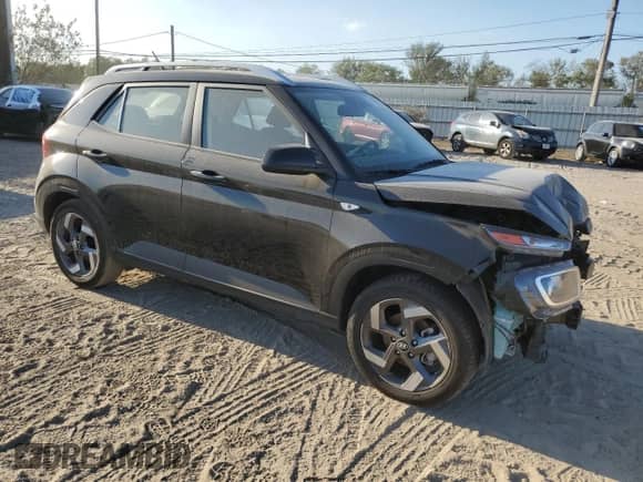 2023 Hyundai Venue SEL with VIN KMHRC8A37PU269522, listed as a Copart auction lot 76912024 with 4,718 mi miles and Salvage title. Bid and sale history available at DreamBid. Image 4.