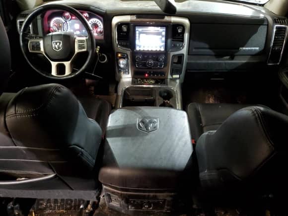 2017 Ram 1500 Laramie with VIN 1C6RR7VT5HS844499, listed as a Copart auction lot 83348594 with 172,838 mi miles and Salvage title. Bid and sale history available at DreamBid. Image 8.