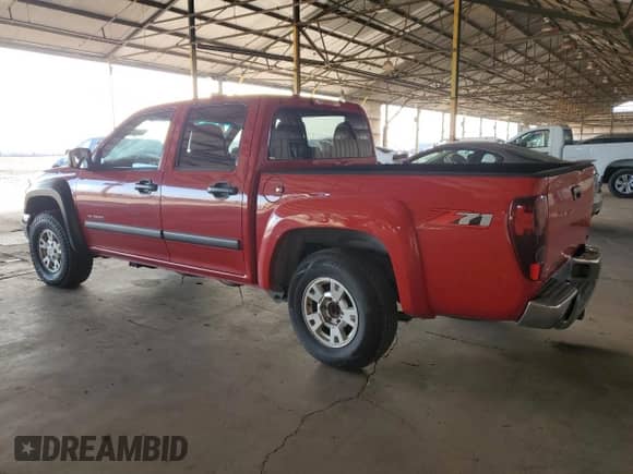 2005 Chevrolet Colorado 1SE LS Z71 with VIN 1GCDS136358178687, listed as a Copart auction lot 89696005 with 191,368 mi miles and Salvage title. Bid and sale history available at DreamBid. Image 2.