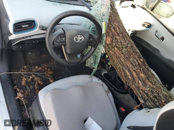 2021 Toyota Prius LE with VIN JTDL9MFU4M3023578, listed as a Copart auction lot 85115415 with Not provided miles and Salvage title. Bid and sale history available at DreamBid. Image 8.