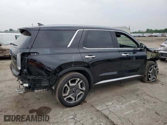 2025 Hyundai Palisade SEL Premium z VIN KM8R4DGE8SU875175, wystawiony jako Copart lot #60490735 z przebiegiem 1 573 mil mil oraz Szkoda całkowita • Salvage title. Historia ofert i sprzedaży dostępna na DreamBid. Obrazek 3.