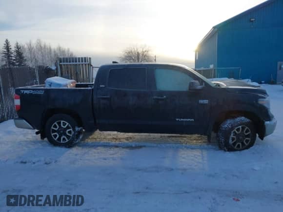 2021 Toyota Tundra SR5 with VIN 5TFDY5F16MX018619, listed as a IAAI auction lot 40810519 with Not provided miles and . Bid and sale history available at DreamBid. Image 12.