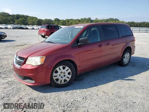2014 Dodge Grand Caravan American Value with VIN 2C4RDGBG1ER163297, listed as a Copart auction lot 81726835 with 188,781 mi miles and Salvage title. Bid and sale history available at DreamBid. Image 1.