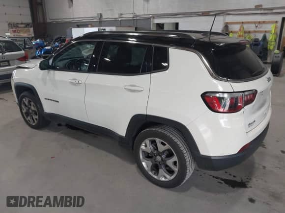 2020 Jeep Compass Limited with VIN 3C4NJDCB0LT154061, listed as a IAAI auction lot 43229414 with 88,154 mi miles and . Bid and sale history available at DreamBid. Image 3.