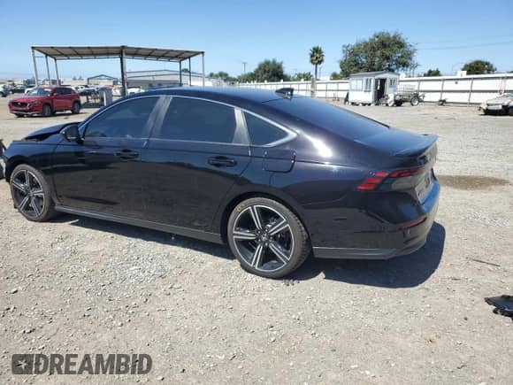 2023 Honda Accord Sport с VIN 1HGCY2F5XPA058059, выставлен на аукционе Copart как лот 80346875 с пробегом 30 443 миль миль и Списание • Salvage title. История ставок и продаж доступна на DreamBid. Изображение 2.