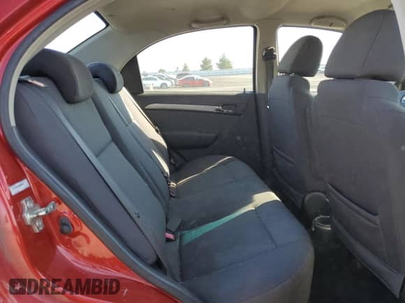 2009 Chevrolet Aveo 1LT с VIN KL1TD56EX9B603452, выставлен на аукционе Copart как лот 69621435 с пробегом 104 666 миль миль и Списание • Salvage title. История ставок и продаж доступна на DreamBid. Изображение 10.