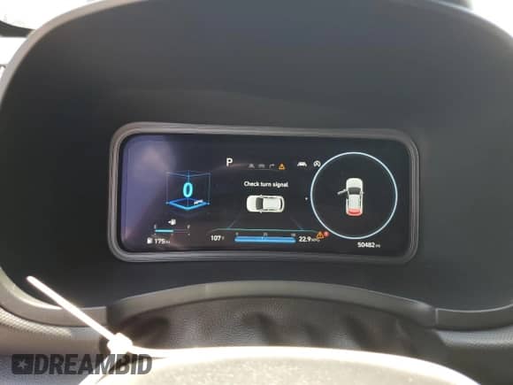 2022 Hyundai Kona N Line with VIN KM8K33A3XNU888231, listed as a Copart auction lot 66376305 with 50,482 mi miles and Clean title. Bid and sale history available at DreamBid. Image 9.