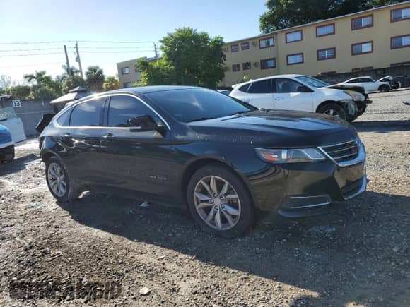 2019 Chevrolet Impala LT with VIN 2G11Z5SA1K9142288, listed as a Copart auction lot 81111365 with 129,634 mi miles and Salvage title. Bid and sale history available at DreamBid. Image 4.