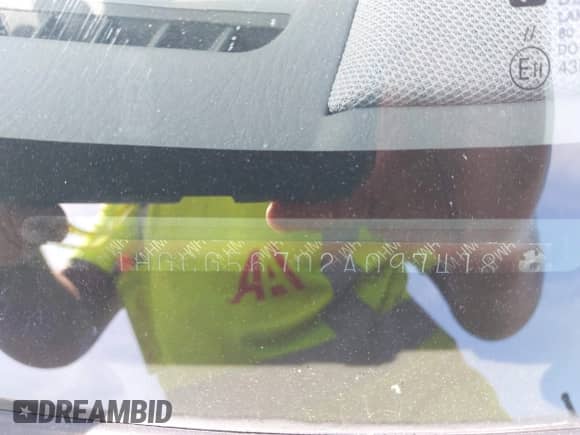 2002 Honda Accord SE with VIN 1HGCG56702A097418, listed as a IAAI auction lot 42840939 with 146,216 mi miles and . Bid and sale history available at DreamBid. Image 9.