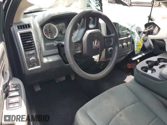 2015 Ram 1500 SLT with VIN 1C6RR6GGXFS580333, listed as a Copart auction lot 62342465 with 262,280 mi miles and Salvage title. Bid and sale history available at DreamBid. Image 8.