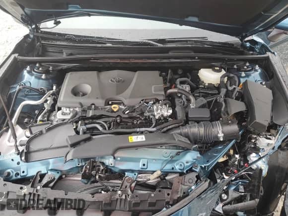 2025 Toyota Camry LE with VIN 4T1DAACK7SU161843, listed as a Copart auction lot 81209525 with 8,862 mi miles and Non repairable. Bid and sale history available at DreamBid. Image 11.