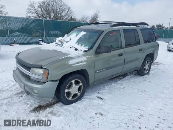 2004 Chevrolet TrailBlazer EXT LT with VIN 1GNET16S246106682, listed as a IAAI auction lot 41552215 with 250,507 mi miles and . Bid and sale history available at DreamBid. Image 2.