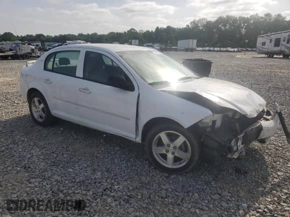 2005 Chevrolet Cobalt LS with VIN 1G1AL52F457670376, listed as a Copart auction lot 57462255 with 138,818 mi miles and Salvage title. Bid and sale history available at DreamBid. Image 4.