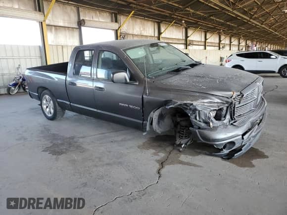 2003 Dodge 1500 ST with VIN 1D7HA18N63S167354, listed as a Copart auction lot 89663765 with 267,756 mi miles and Salvage title. Bid and sale history available at DreamBid. Image 4.