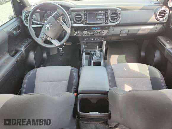 2021 Toyota Tacoma SR with VIN 3TMCZ5AN8MM437287, listed as a Copart auction lot 71411065 with 41,490 mi miles and Salvage title. Bid and sale history available at DreamBid. Image 8.