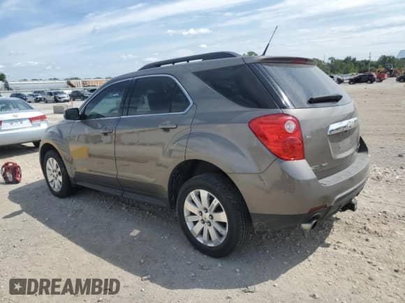 2011 Chevrolet Equinox 2LT with VIN 2CNFLNE5XB6401614, listed as a Copart auction lot 70171425 with 102,453 mi miles and Salvage title. Bid and sale history available at DreamBid. Image 2.