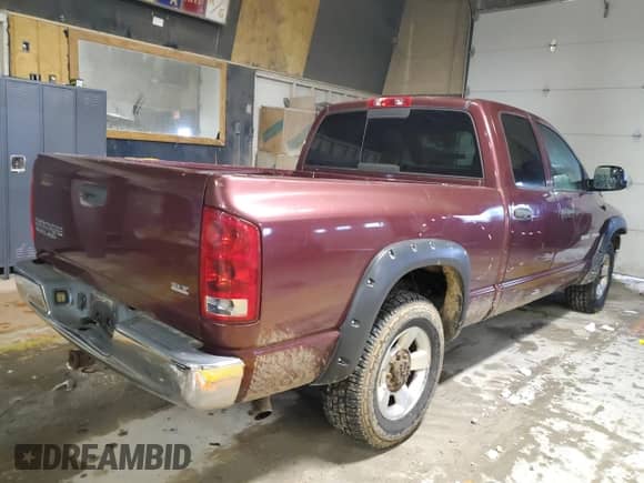 2003 Dodge 2500 ST with VIN 3D7KA28DX3G732585, listed as a Copart auction lot 88342675 with 158,954 mi miles and Salvage title. Bid and sale history available at DreamBid. Image 3.