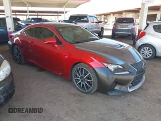 2015 Lexus RC F z VIN JTHHP5BCXF5004263, wystawiony jako IAAI lot #42565104 z przebiegiem 114 284 mil mil oraz . Historia ofert i sprzedaży dostępna na DreamBid. Obrazek 1.