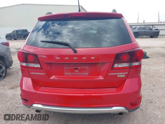 2017 Dodge Journey Crossroad Plus with VIN 3C4PDCGG2HT675547, listed as a IAAI auction lot 42682003 with 78,334 mi miles and . Bid and sale history available at DreamBid. Image 15.