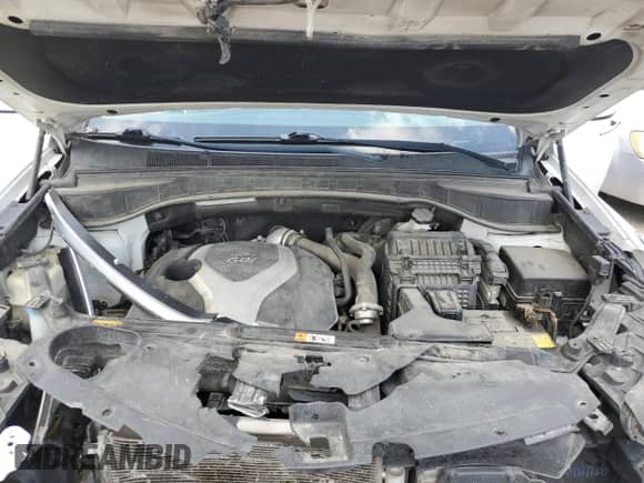 2015 Hyundai Santa Fe с VIN 5XYZW4LA4FG238521, выставлен на аукционе Copart как лот 56518735 с пробегом 175 454 миль миль и Списание • Salvage title. История ставок и продаж доступна на DreamBid. Изображение 12.