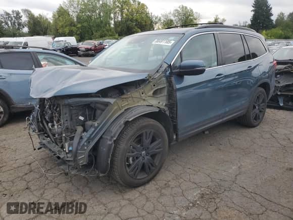 2021 Honda Pilot Special Edition с VIN 5FNYF6H2XMB010701, выставлен на аукционе Copart как лот 80491105 с пробегом 59 534 миль миль и Списание • Salvage title. История ставок и продаж доступна на DreamBid. Изображение 1.