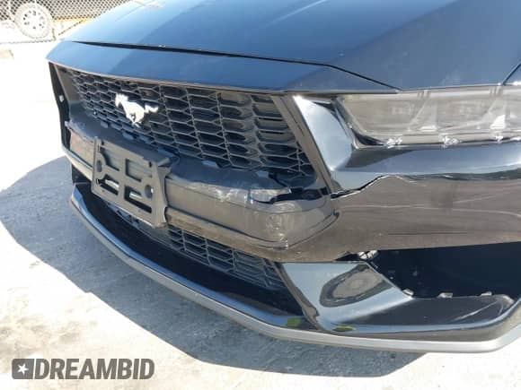 2025 Ford Mustang EcoBoost with VIN 1FA6P8TH8S5114300, listed as a IAAI auction lot 42526985 with 1,240 mi miles and . Bid and sale history available at DreamBid. Image 6.