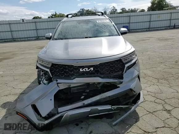 2023 Kia Sorento EX with VIN KNDRHDLG7P5163712, listed as a Copart auction lot 81903415 with 26,396 mi miles and Salvage title. Bid and sale history available at DreamBid. Image 14.