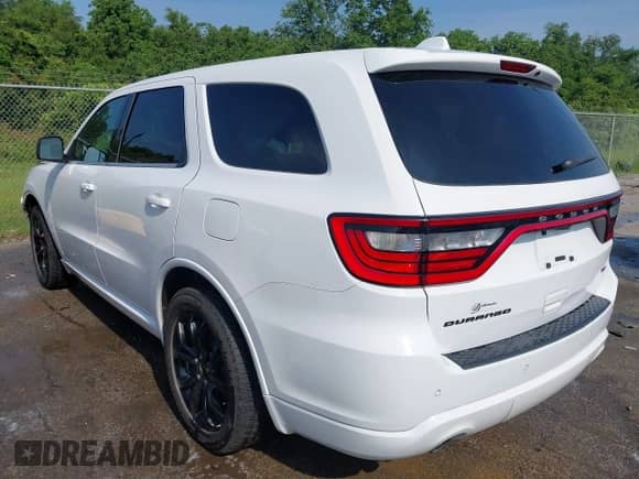2019 Dodge Durango GT Plus with VIN 1C4RDHDG1KC824561, listed as a IAAI auction lot 42291337 with 124,894 mi miles and . Bid and sale history available at DreamBid. Image 3.