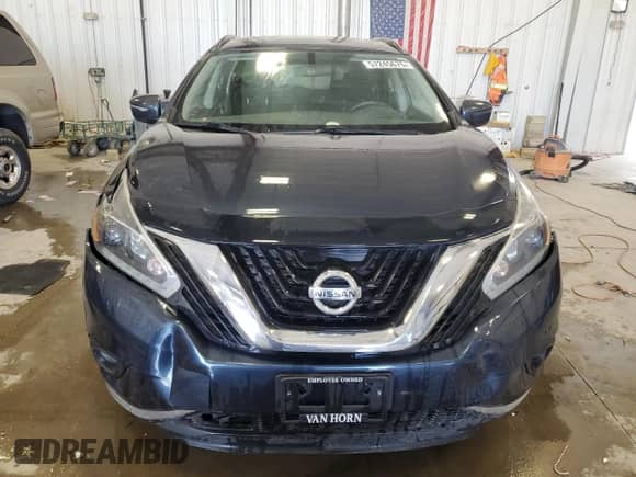 2018 Nissan Murano S z VIN 5N1AZ2MH9JN141929, wystawiony jako Copart lot #57245675 z przebiegiem 135 380 mil mil oraz Czysty tytuł • Clean title. Historia ofert i sprzedaży dostępna na DreamBid. Obrazek 5.