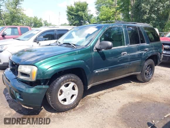 2002 Chevrolet TrailBlazer LT with VIN 1GNDT13S022509001, listed as a IAAI auction lot 42859571 with 253,461 mi miles and . Bid and sale history available at DreamBid. Image 17.