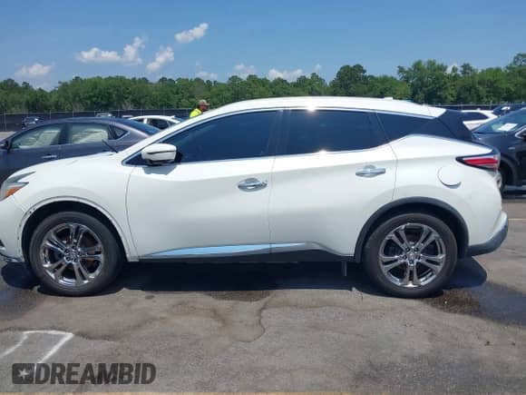 2017 Nissan Murano Platinum with VIN 5N1AZ2MH8HN119348, listed as a IAAI auction lot 42449478 with 108,132 mi miles and . Bid and sale history available at DreamBid. Image 14.