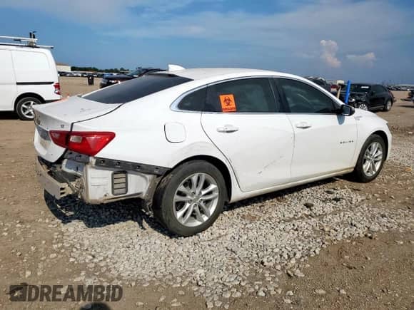 2018 Chevrolet Malibu LT with VIN 1G1ZD5ST6JF263469, listed as a Copart auction lot 69997655 with 88,934 mi miles and Salvage title. Bid and sale history available at DreamBid. Image 3.