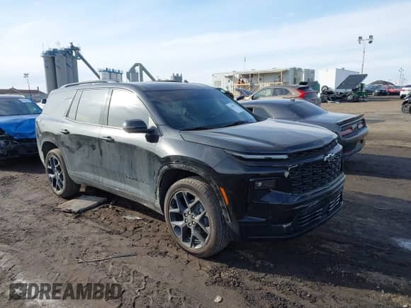 2024 Chevrolet Traverse AWD RS с VIN 1GNEVLKS1RJ208152, выставлен на аукционе IAAI как лот 41586512 с пробегом 2 019 миль миль и . История ставок и продаж доступна на DreamBid. Изображение 1.