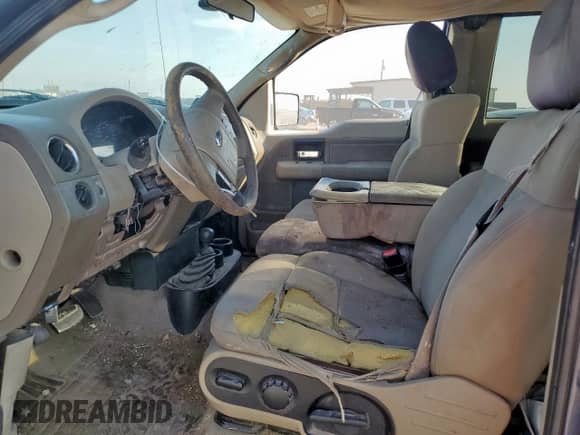 2005 Ford F-150 STX with VIN 1FTRX14WX5NC06718, listed as a Copart auction lot 69651925 with Not provided miles and Salvage title. Bid and sale history available at DreamBid. Image 7.