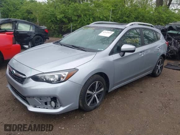 2023 Subaru Impreza Premium с VIN 4S3GTAD65P3721921, выставлен на аукционе IAAI как лот 42125059 с пробегом 173 760 миль миль и . История ставок и продаж доступна на DreamBid. Изображение 2.