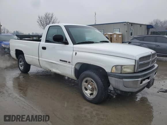 2000 Dodge 1500 with VIN 1B7HC16Y7YS597046, listed as a Copart auction lot 42743405 with 125,885 mi miles and Salvage title. Bid and sale history available at DreamBid. Image 4.